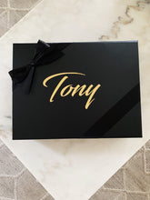 Load image into Gallery viewer, Black Luxe Gift Box