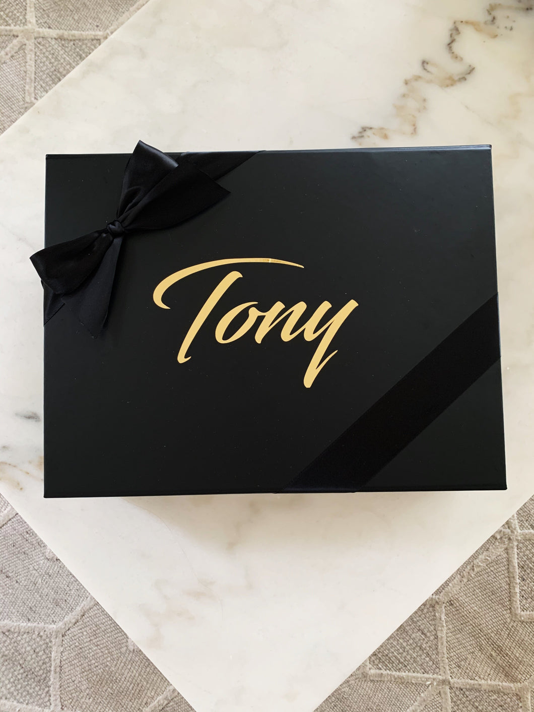 Black Luxe Gift Box